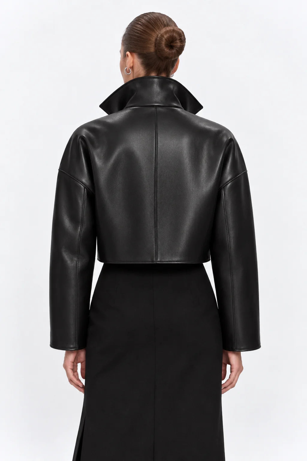 Passage Black Leather Jacket