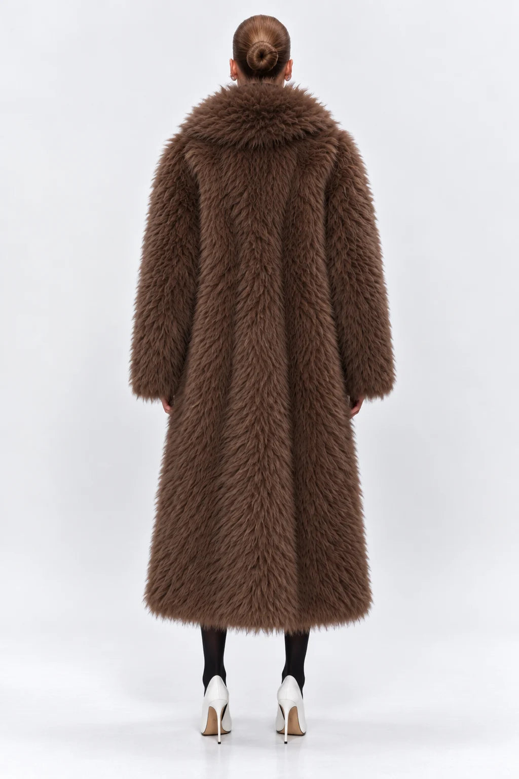 Dakota Brown Fur Coat