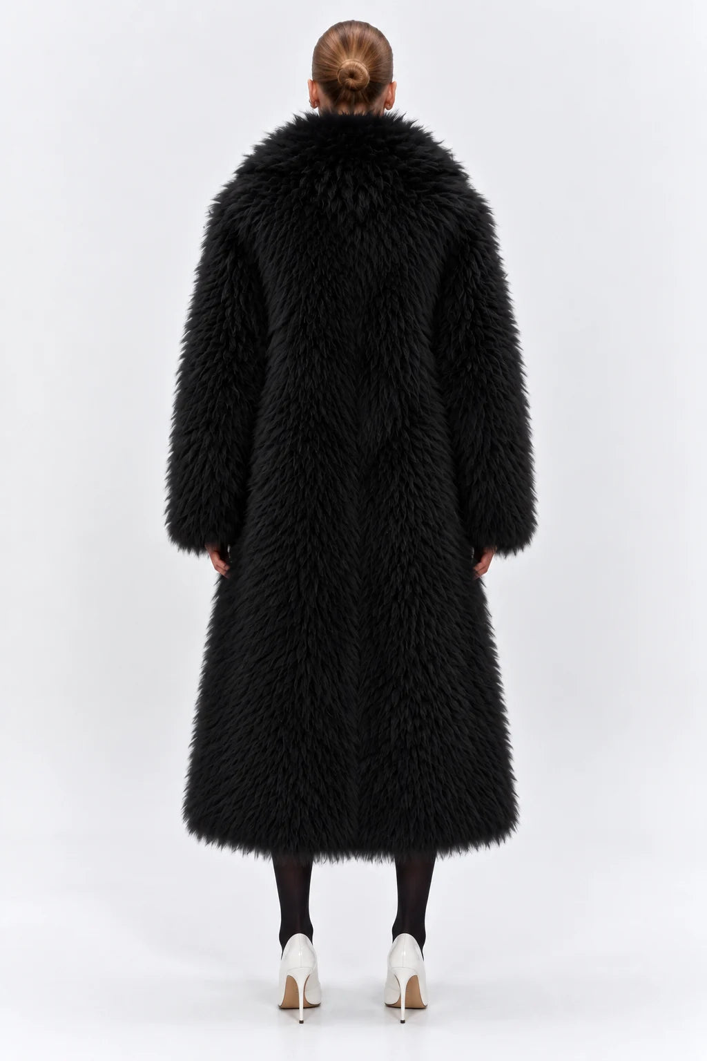 Dakota Black Fur Coat
