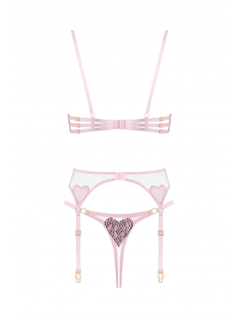 Set LOVE Christal Pink with belt