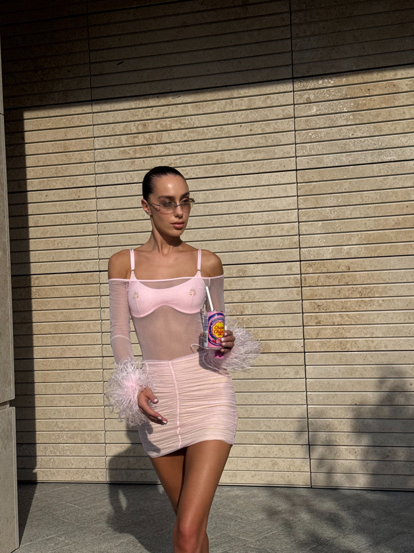 Set TOP Pirsing Pink