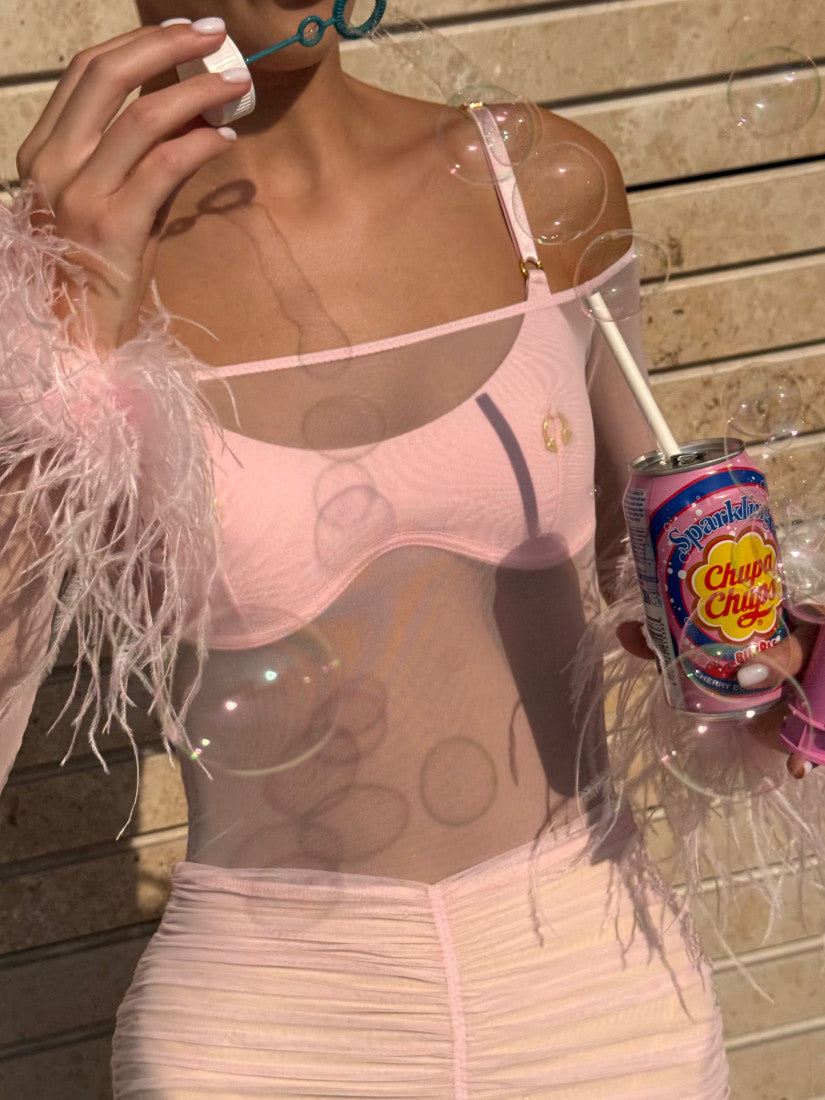 Set TOP Pirsing Pink
