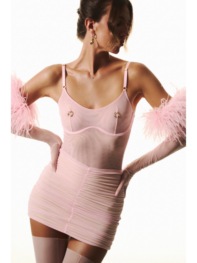 Bodysuit SENCE Pirsing Pink
