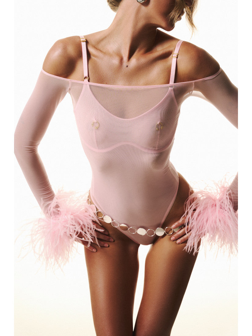 Bodysuit SENCE Pirsing Pink