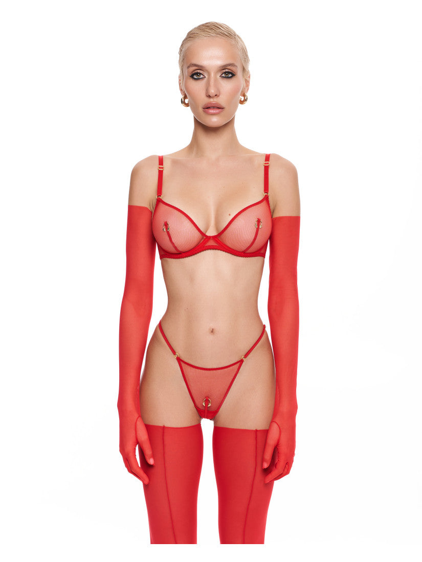 Set Pirsing Red