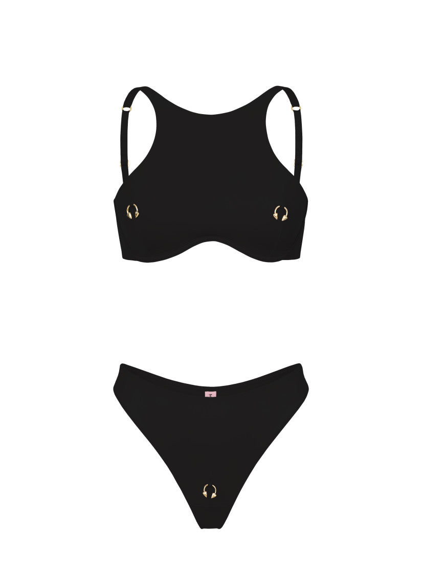 Set HOLTER Pirsing Total black