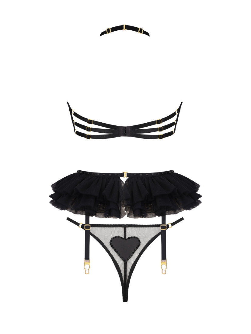 Holter LOVE Black Amour Black Set