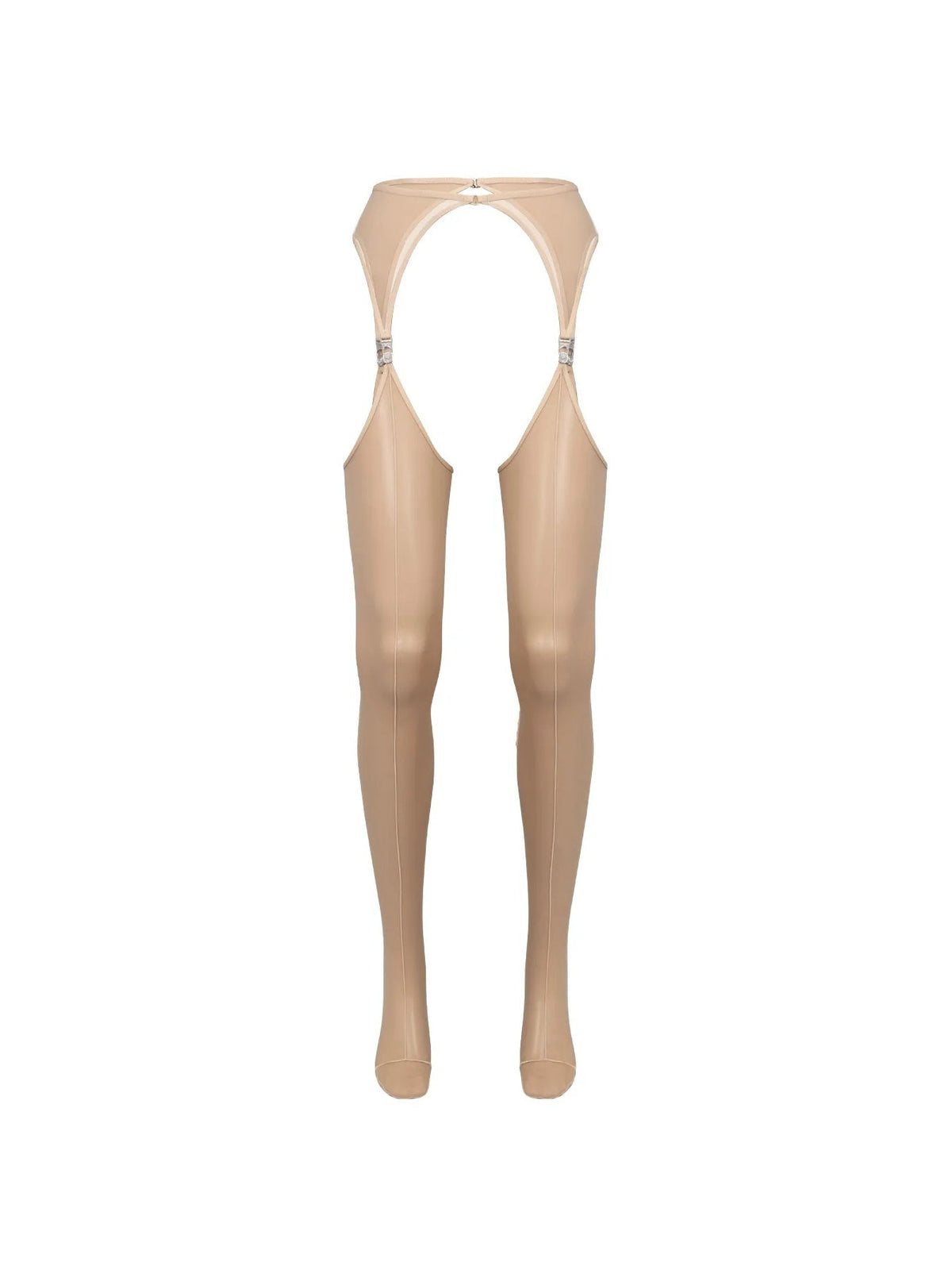 Set VEIL Nude Stockings with belt