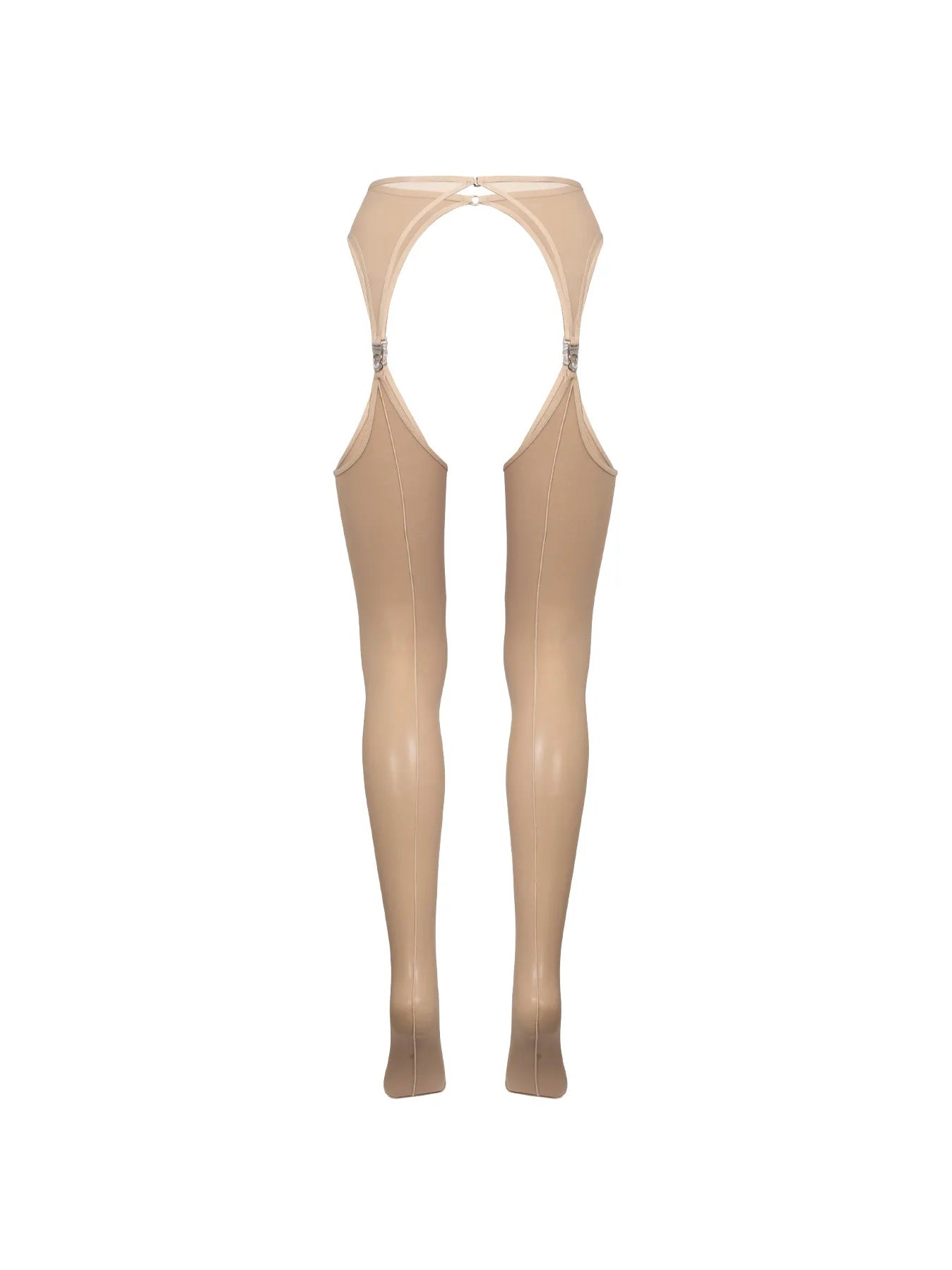 Set VEIL Nude Stockings with belt