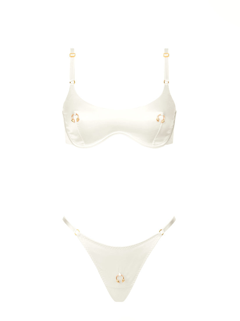 SET Pirsing White Gold