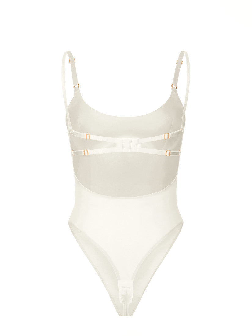 Bodysuit Pirsing White Gold