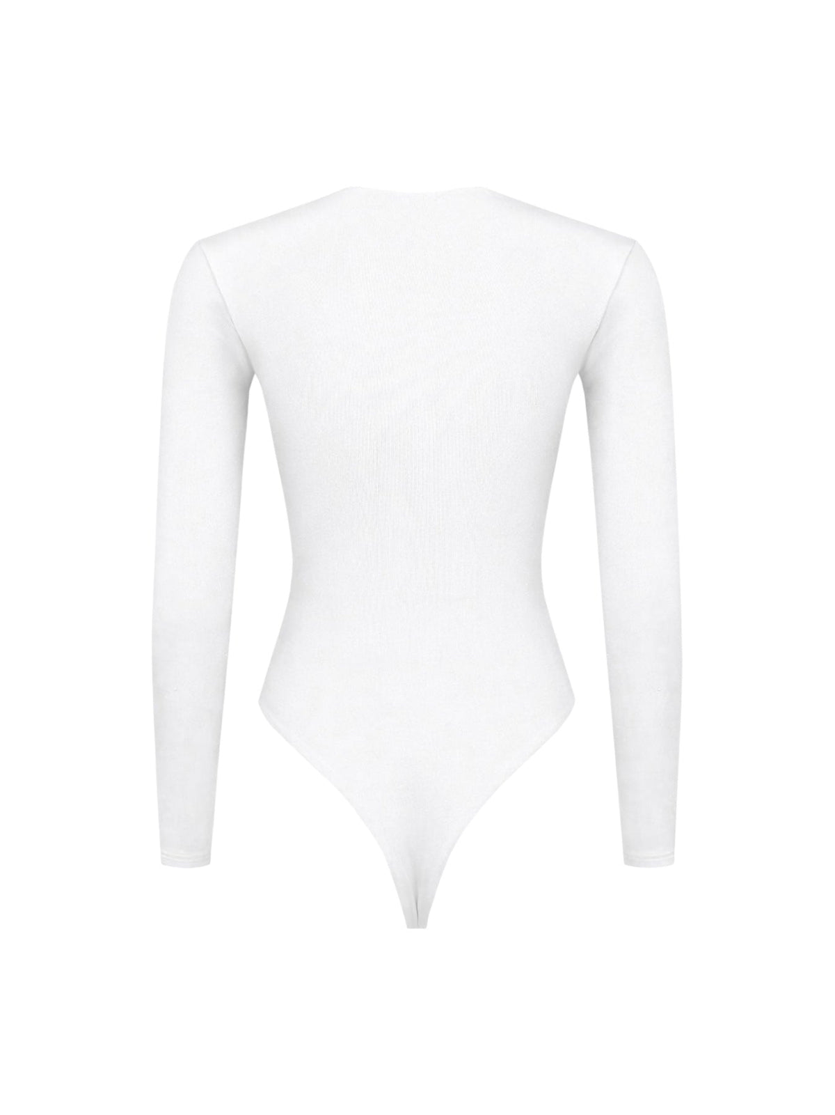 Bodysuit ENIGMA White Long Sleeve