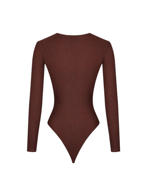 Bodysuit ENIGMA Choco Long Sleeve