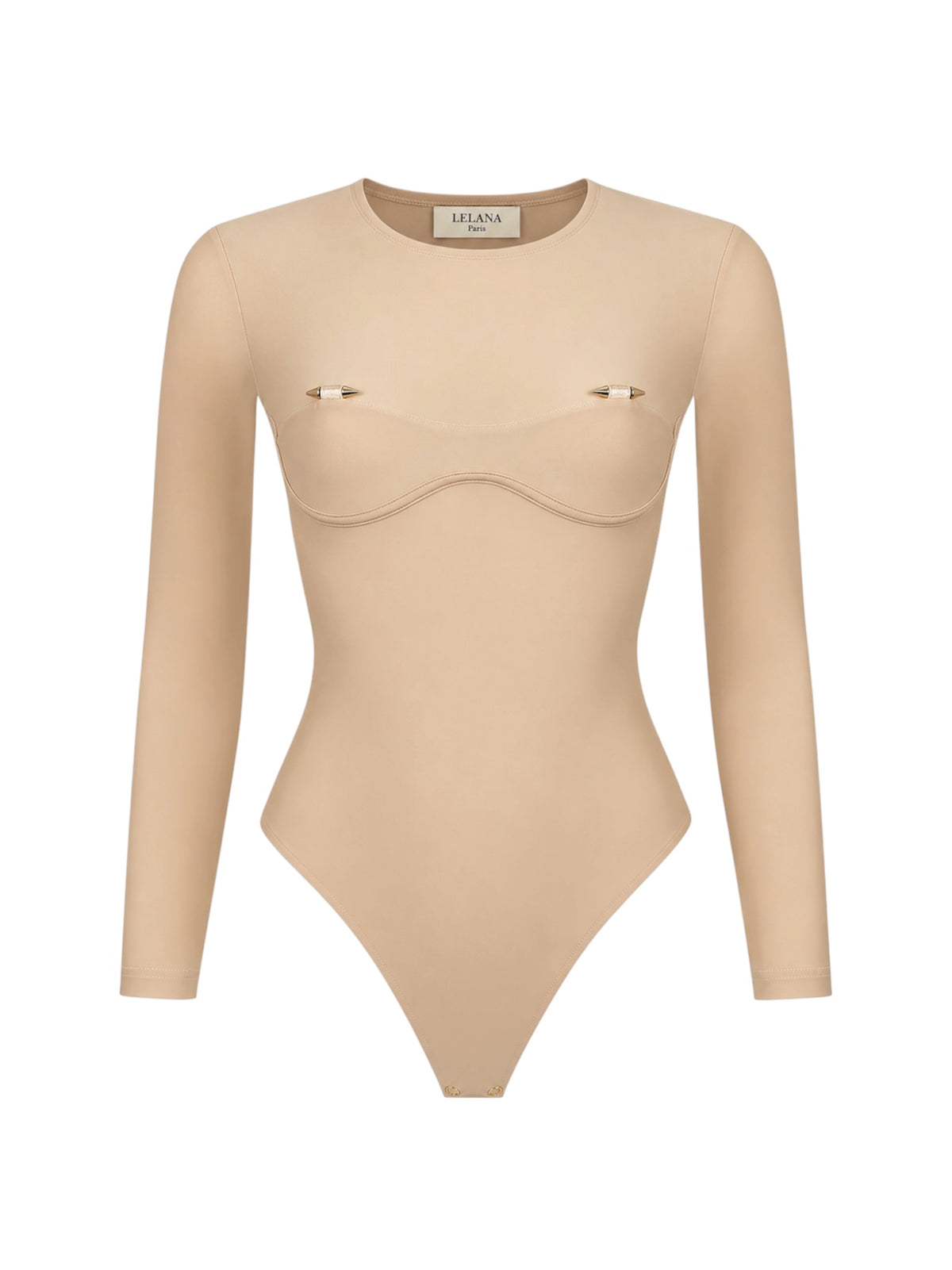 Bodysuit ENIGMA Nude Long Sleeve